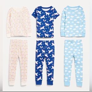 Old navy Snug-Fit Pajama 6-Piece Set for Toddler 5T